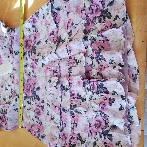 LOVESHACKFANCY Silk Blend Higgins Dress Sandy Pink Shores - Picture 10 of 14